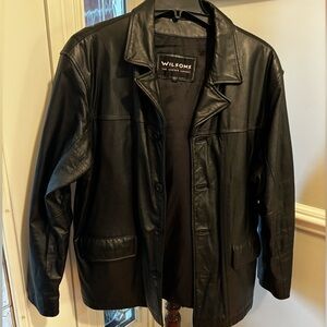Wilson Leather Company Black Coat